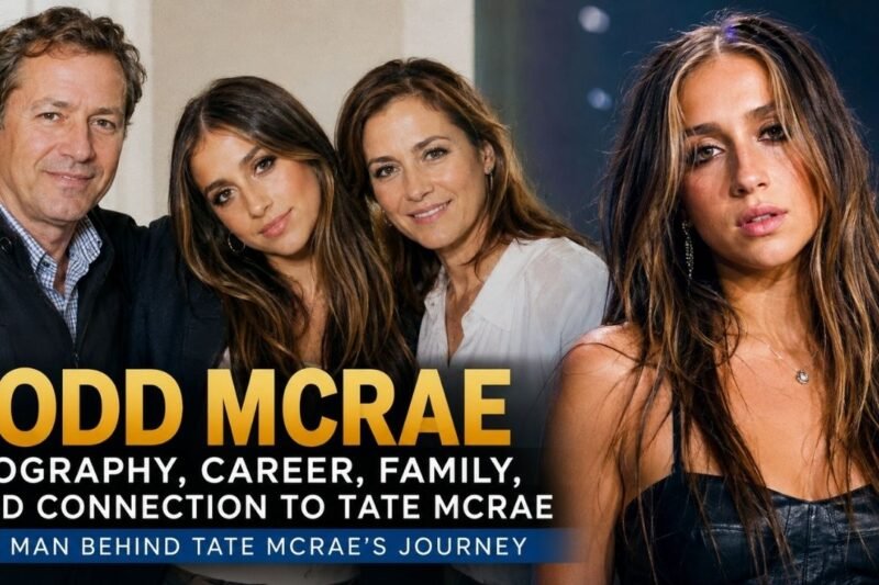 Todd McRae: Biography, Career, Family, and Connection to Tate McRae