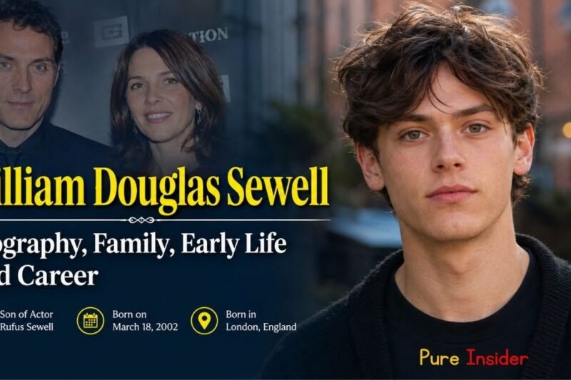 William Douglas Sewell: Biography, Family, Early Life and Career