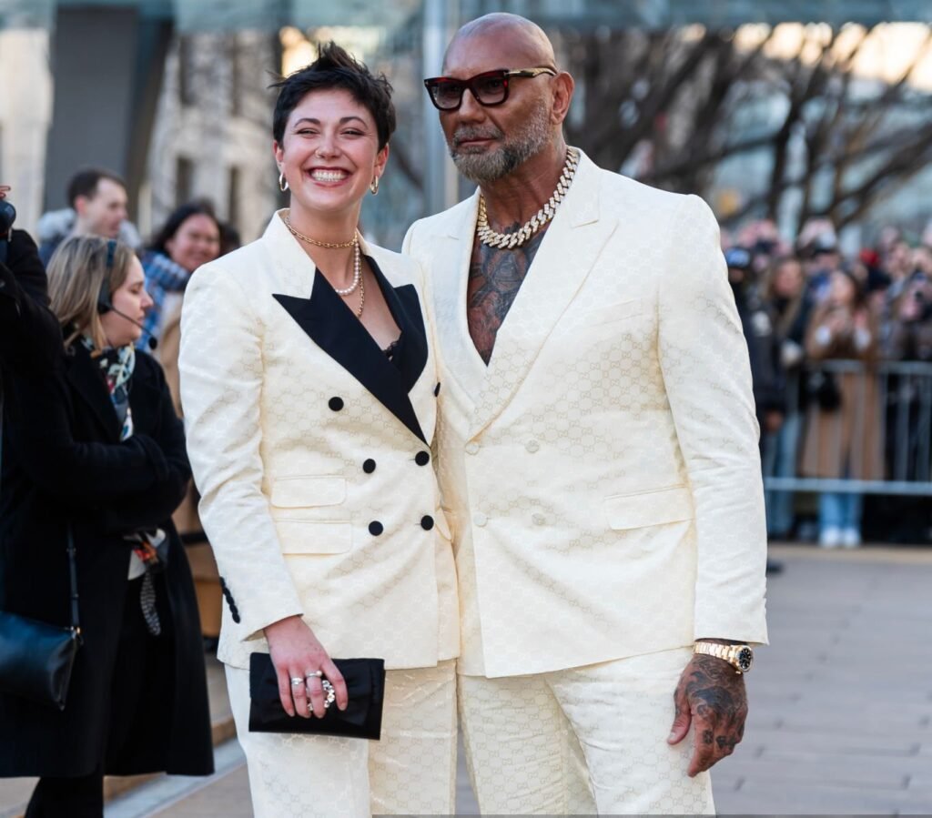 Angie Bautista and Dave Bautista