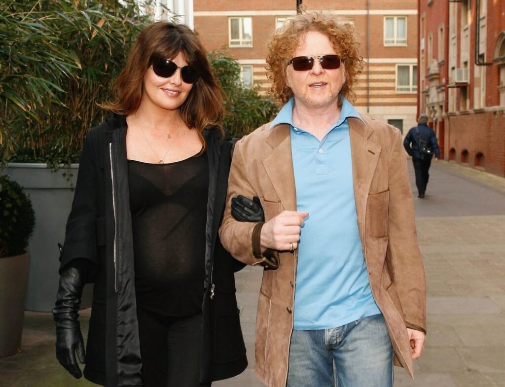 Gabriella Wesberry and Mick Hucknall