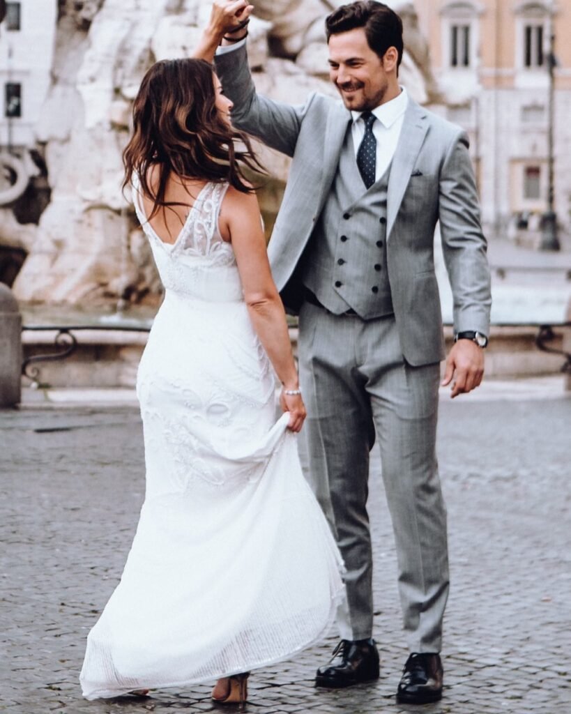 Nichole Gustafson and Giacomo Gianniotti Wedding
