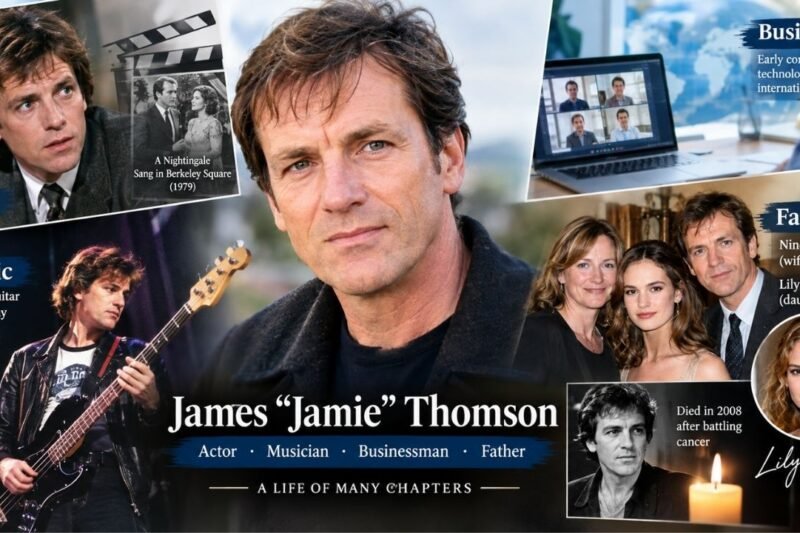 James Jamie Thomson: Life, Career, Family and Legacy