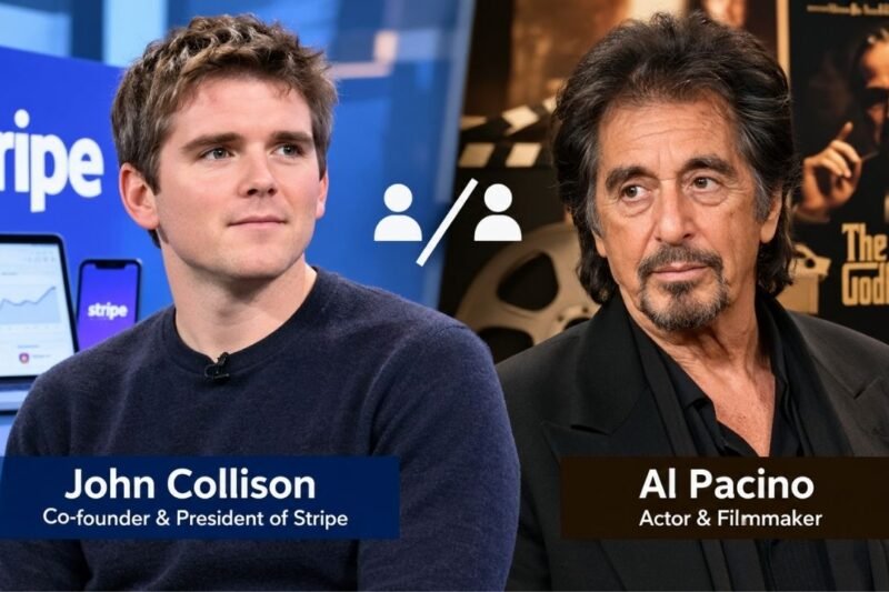John Collison and Al Pacino: Exploring Two Very Different Public Figures