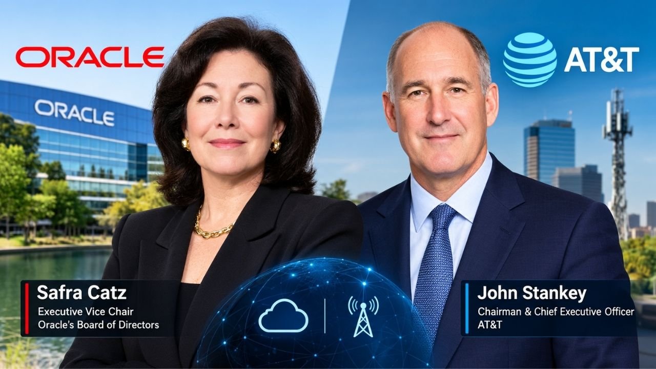 safra catz and john stankey