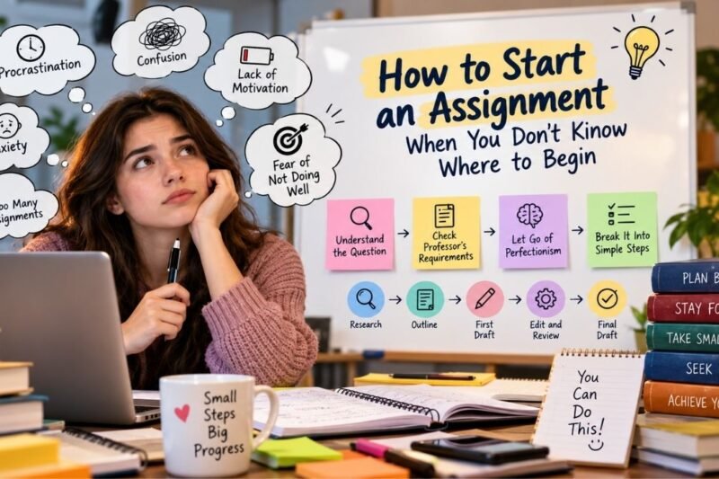 How to Start an Assignment When You Don’t Know Where to Begin