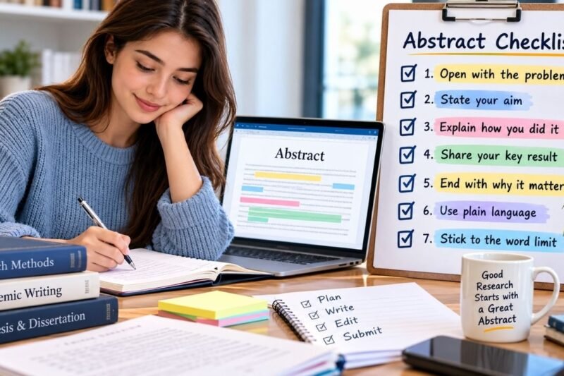 The Simple Abstract Checklist: Engage Your Readers in Seconds