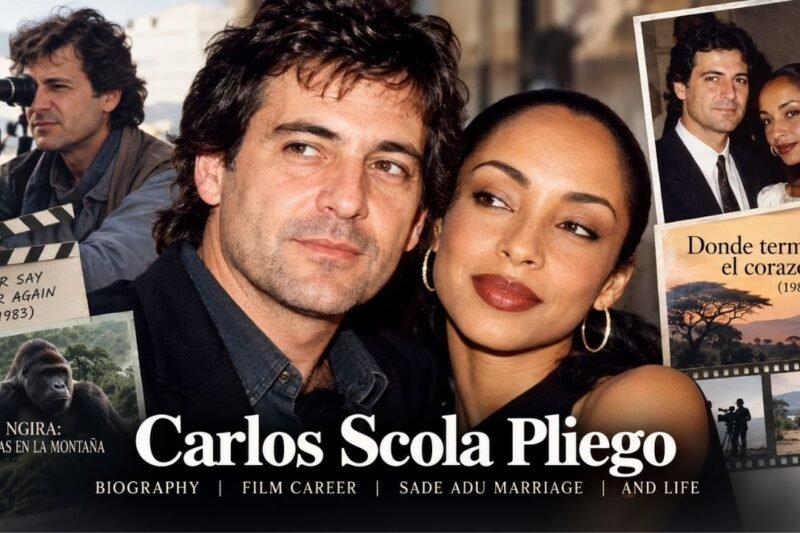 Carlos Scola Pliego: Biography, Film Career, Sade Adu Marriage and Life