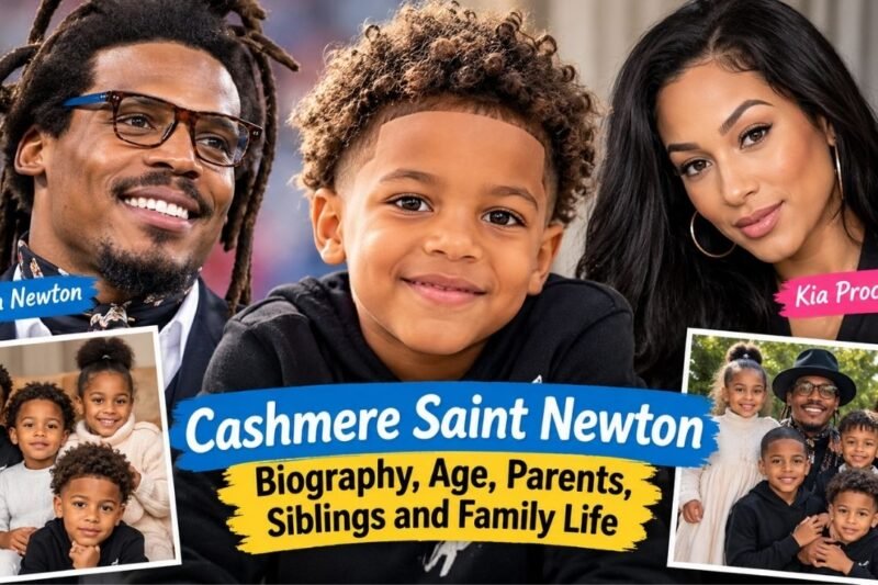 Cashmere Saint Newton: Biography, Age, Cam Newton’s Son, Parents, Siblings and Family Life
