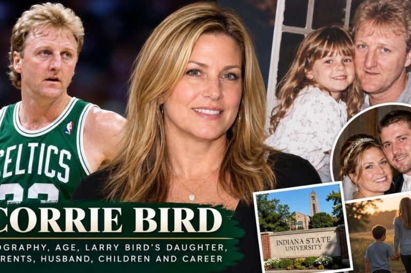 Corrie Bird: Biography, Age, Larry Bird’s Daughter, Parents, Husband, Children and Career
