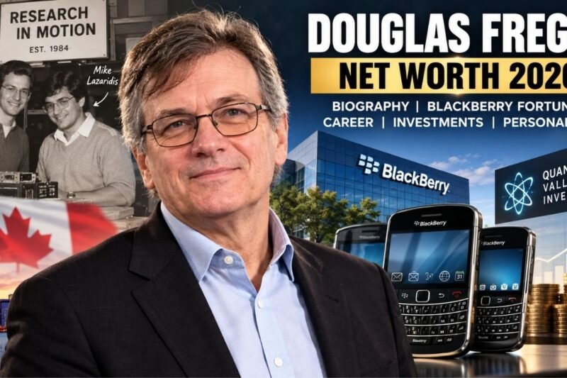 Douglas Fregin Net Worth 2026: Biography, BlackBerry Fortune, Career, Investments, Age and Personal Life