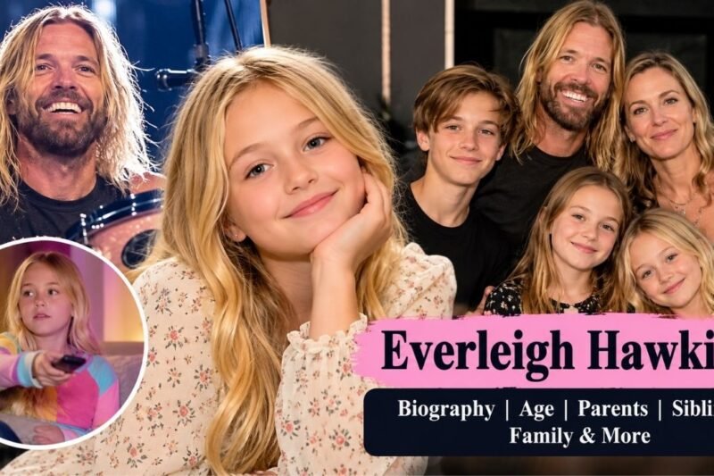 Everleigh Hawkins: Biography, Age, Taylor Hawkins’ Daughter, Parents, Siblings and Family