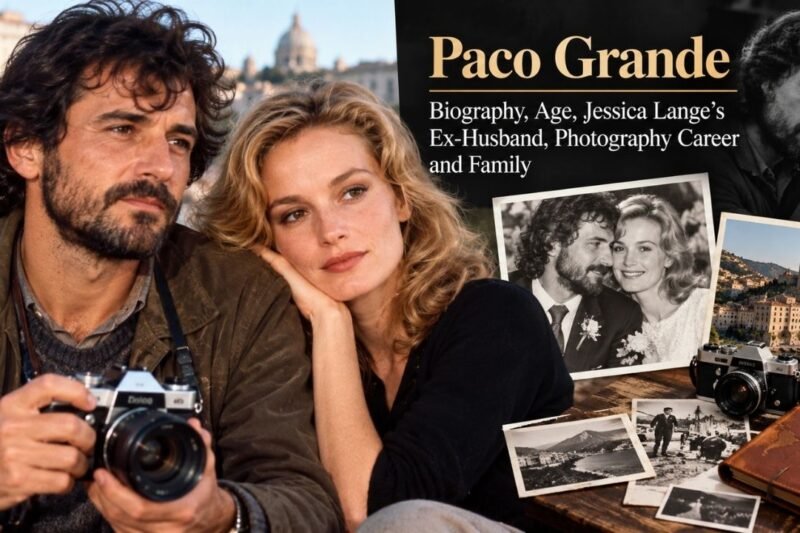Paco Grande: Biography, Age, Jessica Lange’s Ex-Husband, Photography Career and Family