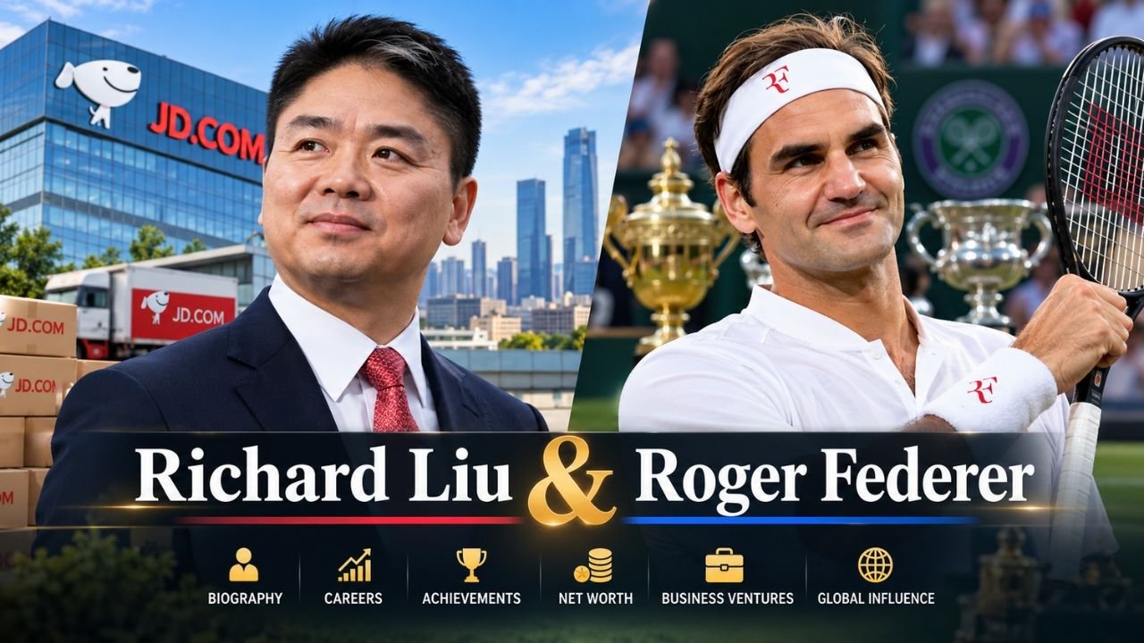 richard liu and roger federer