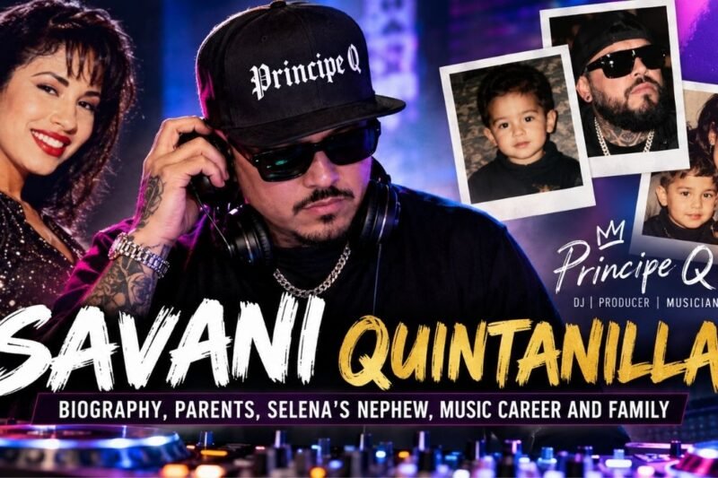 Savani Quintanilla: Biography, Parents, Selena’s Nephew, Music Career and Family