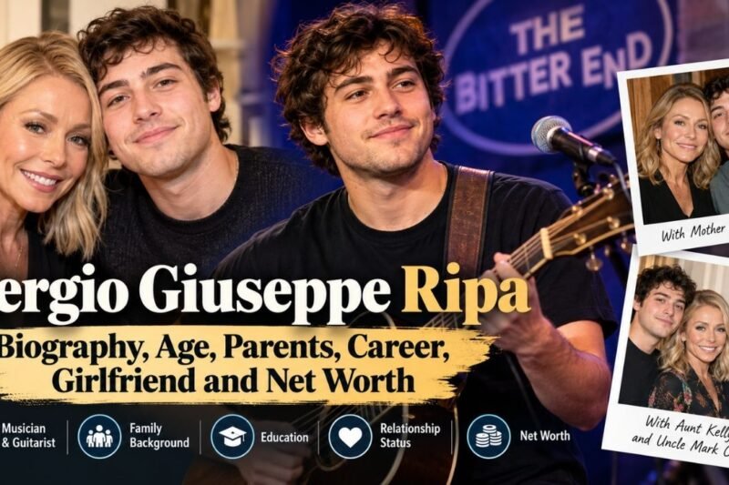 Sergio Giuseppe Ripa: Biography, Age, Parents, Kelly Ripa’s Nephew, Career, Girlfriend and Net Worth
