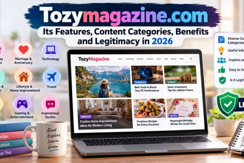 Tozymagazine.com: Its Features, Content Categories, Benefits and Legitimacy in 2026