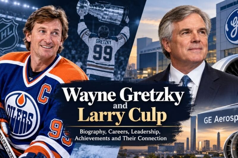 Wayne Gretzky and Larry Culp: Biography, Careers, Leadership, Achievements and Their Connection